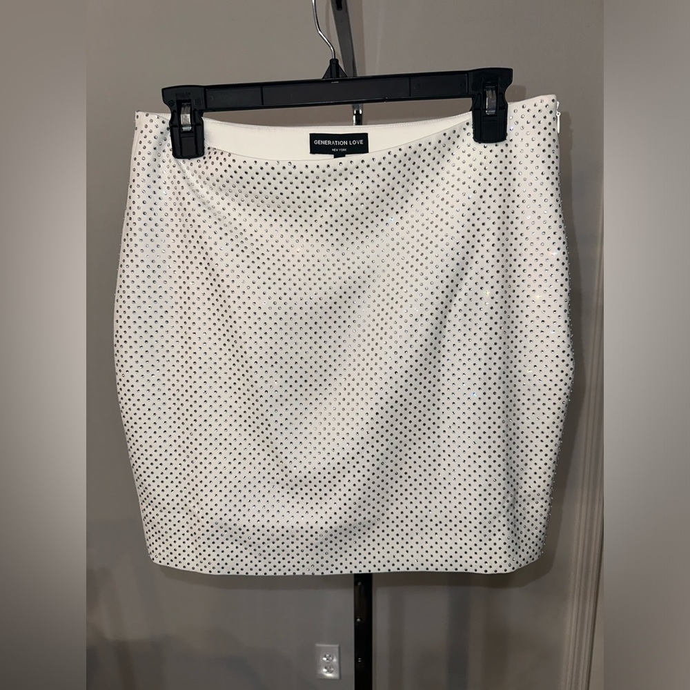 NWT Generation Love New York Finn Crystal Skirt Size 6